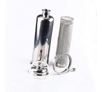Filtre sanitaire à trois pinces, 1 pièce, acier inoxydable 304, maille 20-500 for bière et vin maison, connexion Tri-Clamp 1", 25 mm(20 Mesh)