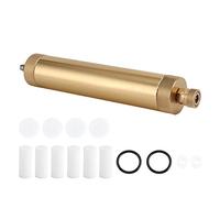 Filtre Séparateur d'Huile Compresseur Pompe Air 30MPA Alliage Aluminium Haute Pression Double Séparation avec Dessiccant pour Atelier Mécanique, Plongée Sous-Marine, Entretien Industriel