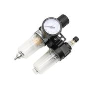 Filtre séparateur for compresseur d'air AFC2000 G1/4, régulateur de pression avec soupape AFR2000 + AL2000 (1 pièce)(PC 8mm Fitting)