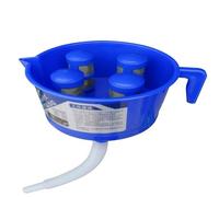 Filtre séparateur huile-eau de type entonnoir for essence et kérosène - Éléments filtrants 3/4, options bleu/noir/jaune(With 4filter element)