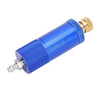 Filtre séparateur huile-eau pour compresseur d’air 30 MPa / 4500 psi, filtre en aluminium anodisé dur avec connecteur femelle de 8 mm et connecteur mâle droit, pièce de rechange