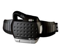 Filtre soufflant 3M Speedglas Adflo avec flexible d'air QRS, adaptateur (53 35 06), débitmètre d'air, préfiltre, pare-étincelles, filtre à particules, batterie, ceinture et chargeur #837730 x1 morceau