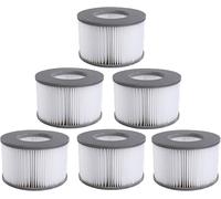 Filtre Spa Lite pour mspa,Filtre pour mspa Lite,pour MSPA Whirlpoal Filter-Cartouches filtrantes pour sous-Bateaux et Spa Chauds-Modèle à partir de 2020 (6 pièces.)