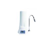 Hydropure Filtre sur évier DIGITAL – Cartouche XM – blanc, argent, bleu