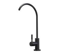 Filtre Tap du Robinet d'eau Potable, robinets d'évier de Cuisine, Acier Inoxydable 1/4, Noir