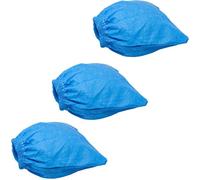 Filtre textile compatible avec Lidl / Parkside PNTS 1300 aspirateur sec et humide - Sac filtrant, lavable, bleu 3pcs