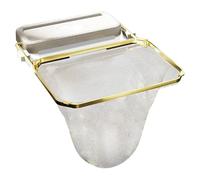 Filtre triangle triple support pour comptoir de cuisine, passoire, passoire, passoire, sac en maille filtrante pour déchets de cuisine