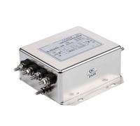 Filtre triphasé à quatre fils 380 V AC, purificateur passif anti-interférences EMI passe-bas(Type2)