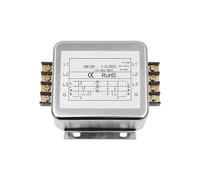 Filtre triphasé for courant alternatif, convertisseur de fréquence d'entrée 380V, servo-filtre, purificateur CW12B-40A-S(CW12B -20A -S 005 three wire)