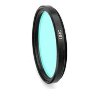 Filtre UHC de 5,1 cm, filtre de réduction de la pollution lumineuse à contraste ultra élevé pour télescope astronomique avec substrat et revêtement en verre optique, rangement portable