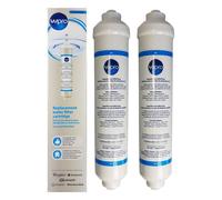 Filtre Universel Usc100 Wpro Pour Frigo Us: Samsung, Lg,Whirlpool, Daewoo, Haier Par 2