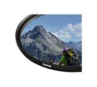 Hama Filtre UV O-Haze 43 mm – Anti-UV, traitement antireflet, compensation 4X, Noir