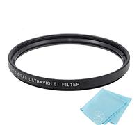 Filtre UV 40,5 mm pour Appareil Photo Sony Alpha ZV-E10, A5000, A5100, A6000, A6100, A6300, A6400, A6500 avec Objectif Sony 16-50 mm, Alpha A7c avec Objectif 28-60 mm
