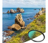 Filtre UV 72 mm, 16 Couches Multicouches, Verre Optique HD, Cadre en Alliage d'aluminium Ultra Fin, Filtre de Protection Contre Les ultraviolets pour Appareil Photo Canon Nikon Sony