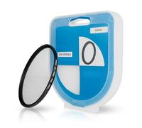 Filtre UV avec étui, Ø 43 mm, Universellement Compatible avec Nikon, Canon, Sony, Filtres en Verre pour Objectif d'appareil Photo, Bloque Les Rayons ultraviolets, Housse de Protection, UV Filter