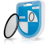 Filtre UV avec étui, Ø 52 mm, Universellement Compatible avec Nikon, Canon, Sony, Filtres en Verre pour Objectif d'appareil Photo, Bloque Les Rayons ultraviolets, Housse de Protection, UV Filter