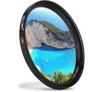 Filtre UV pour objectifs Photo Compatible avec de 46mm,Filtre Ultraviolet,Protection d'objectif,bloquant Soleil,Parfaitement Transparent