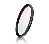 Filtre UV, Verre Optique du Japon, Cadre en Aluminium fraisé CNC. Nano Coatings, Ultra-Slim, Weather-Sealed. pour Sony Canon Nikon Fujifilm Olympus Pentax Tamron Sigma (52mm)