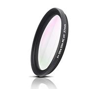 Filtre UV, Verre Optique du Japon, Cadre en Aluminium fraisé CNC. Nano Coatings, Ultra-Slim, Weather-Sealed. pour Sony Canon Nikon Fujifilm Olympus Pentax Tamron Sigma (37mm)