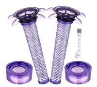 Filtre V8 amélioré pour Dyson V8 V7 Nouvelle version/SV25/SV37/ V8 Animal Extra sans fil aspirateur V8 Focus Matelas Pièces de rechange Accessoires Filtres