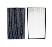 Filtres 2 en 1, compatibles avec Sharp, filtre multifonction for purificateur d'air 3M FAP01 FAP02, filtre Hepa et filtre à charbon 389 * 227 * 20 mm, multicouche, éliminant les odeurs