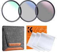 Filtres 55Mm Uv Polarisant Cpl Nd4 Pinceau De Nettoyage Pochette En Kit Pour Objectif Appareil Photo Numérique[Z2318]