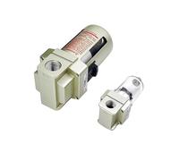 Filtres à Air pneumatiques AF2000-02 1/4 "AF3000-03 3/8" AF4000-04 1/2 ", filtre de compresseur, séparateur d'huile de vidange manuel(AF4000-04 PC10-04,Copper Filter)