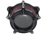 Filtres à air pour motos Convient pour Harley Touring Road King Electra Street Glide 17-23 M8 Softail Fatboy 18-23 Turbine filtre à air admission Filtre à Air Double Couche(Lavender)