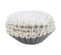 Filtres à café blanc - Remplacement de la tasse en papier de 100 pièces pour thé à café, panier à cafetière | pour la préparation du café pour appartement, maison, gare, fête, H