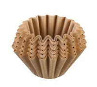 Filtres à café en forme de gâteau - Papier filtre à - Utilisation avec dosettes filtrantes réutilisables pour machines de 1 à 4 tasses