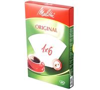 Filtres à Café MELITTA 7915906 1x6 - Arôme marron nature - Compatible avec Café moulu - Pour Cafetière