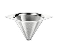 Filtres à café réutilisables sans portable en fine | Goutteur de café pour camping, café, restaurant, camping-car, extérieur, anniversaire, pendaison de crémaillère, mariage