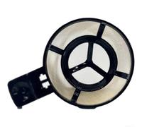 Filtres à cafetière à 80 mailles en acier inoxydable de rechange pour cafetière à piston 963,9 g Noir