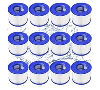 Filtres À Cartouche For Piscine, Compatibles Avec Les Spas Clever Spa, 8106, Cosy Spa, Aqua Spa, B Cool 2, Be Spa, Ospazia, Hesperide, Sunbay Et Pool Spa.(12pcs)