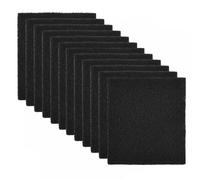 Filtres à charbon actif hautement absorbants compatibles avec les bacs à compost et les litières pour chats, filtres carrés qui améliorent l