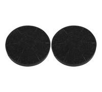 Filtres à charbon pour hotte de cuisine 2 pcs 105x21 mm Noir G