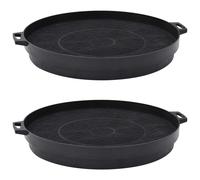 2x Filtres à Charbon pour Hotte de Cuisine sans Conduit Remplacement vidaXL