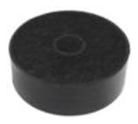 Filtres à charbon rond Smeg KITFC6191 Ø 22 cm noir, 2 pièces