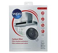 Whirlpool Bauknecht 484000008824 Lot de 2 filtres à charbon actif Wpro CHF57 Type 57 Filtre à charbon actif Filtre anti-odeurs pour hotte aspirante comme Indesit, Ariston, Hotpoint, Scholtes