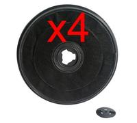 Filtres à charbons Hotte Roblin Franke EFF57 5403003 - Lot de 4