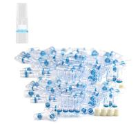 Filtres à Cigarettes (200 Pièces) Microporeuse Réduit les Taches de Goudron et de Fumée pour les Cigarettes de Taille Standard ø8mm, Utilisez l’adaptateur pour Utiliser des Cigarettes ø5mm Slimline