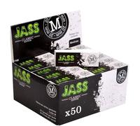 Filtres à Cigarettes JASS Classic Edition ¿ Boîte 50 Carnets x50 Tips (2500 Filtres) ¿ Carton Perforé Taille L Filtre à Rouler Naturel, Souple et Résistant