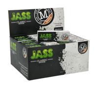 Filtres à Cigarettes JASS Hard Classic Edition - Boîte 50 Carnets x50 Tips (2500 Filtres) - Carton Perforé Taille M (20 mm) | Souple, Résistant et Facile à Pliage