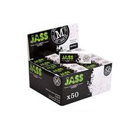 Filtres à Cigarettes JASS Hard Classic Edition - Boîte 50 Carnets x50 Tips (2500 Filtres) - Carton Perforé Taille M (20 mm) | Souple et Résistant - Sans Nicotine ni Tabac