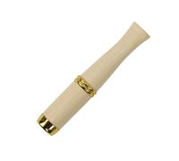 Filtres à cigarettes réutilisables avec filtre multi-filtrage pour cigarettes de taille standard Ø8 mm, cigarettes fines Ø6 mm et Ø5 mm Blanc ivoire
