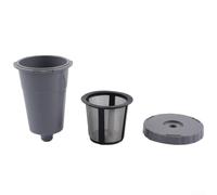 Filtres à dosettes de café réutilisables pour brasseurs SSRFC Solution rentable pour votre dose quotidienne de caféine (4 pièces)