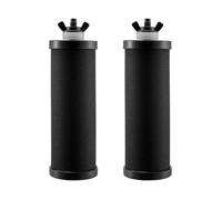 Filtres à Eau de Rechange-VEVOR-Filtres de Remplacement au Charbon Actif Filtre à Eau Facile à Remplacer-Lot de 2-Noir