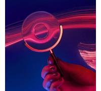 Filtres à Effet d'appareil Photo 77 mm, lentille Prisme à Effets spéciaux Vortex, Prisme en Verre avec Trou fileté 1/4, Accessoires de Photographie SLR for la Photographie créative
