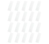 Filtres à friteuse à air - Filtre de remplacement de l'effacement de 6,3 pouces | Doublure d'absorption d'odeur de graisse | Cuisson Odour Filtre Pad 20 pièces pour four, barbecue, rôtissoire