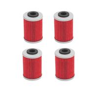 Filtres à huile for moto, 1, 2 ou 4 pièces, adaptés for 125 200 250 390 RC 620 640 690 400 450 520 525 SX MXC Rally SMC(4pcs)